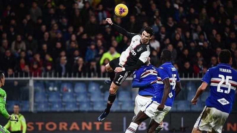 Ronaldo goals Sampdoria - Juventus, 12/2019