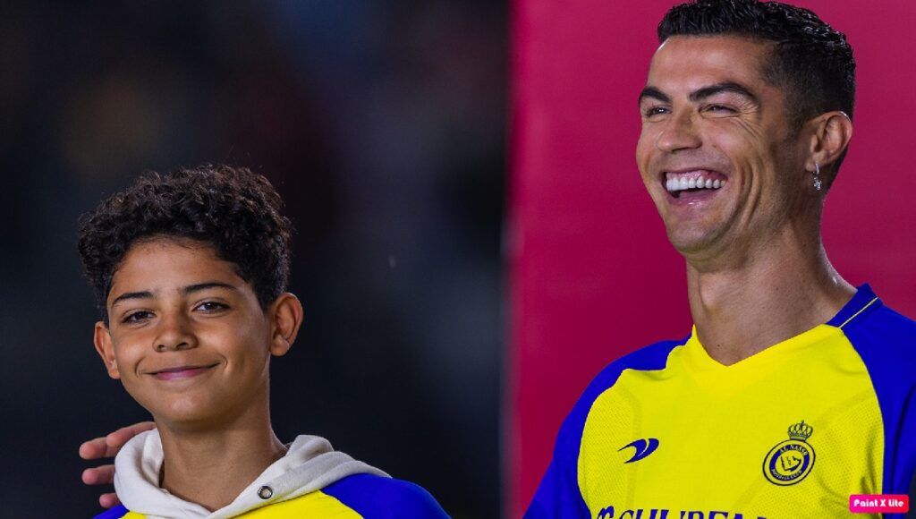 Ronaldo Junior thật sự tài năng từ nhỏ giống y bố Ronaldo 